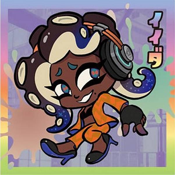 箔押し仕様] SN2-35 イイダ (フレッシュ) 】スプラトゥーン3 陣取大戦
