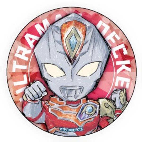 ウルトラマンデッカー ストロングタイプ】缶バッジ ウルトラマン