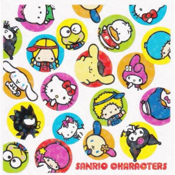 No.43 集合】 サンリオキャラクターズ シールコレクション ※シール1枚