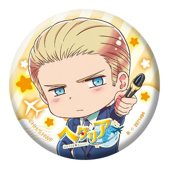 ヘタリア 　World★Stars　 キャラバッジコレクション　ドイツ ドイツ】 ヘタリア World☆Stars カプセル缶バッジコレクション