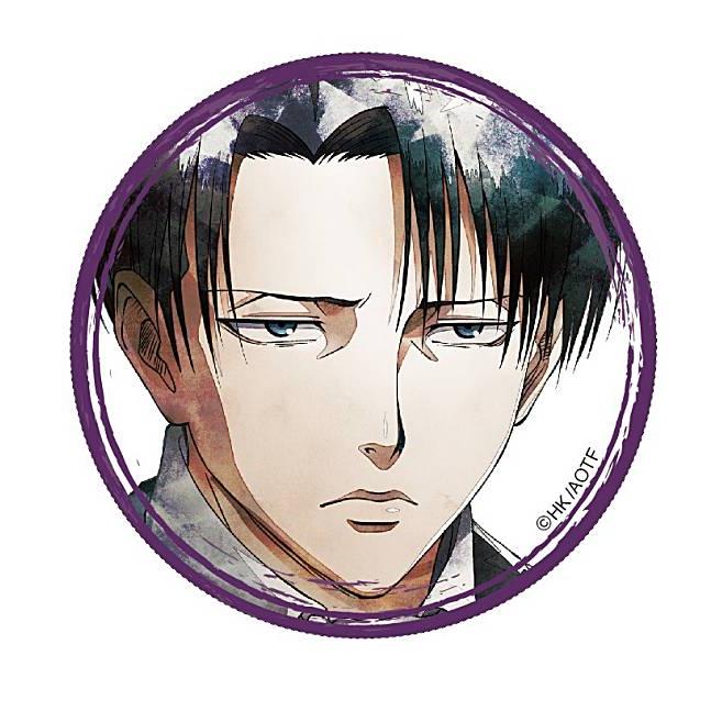 リヴァイB】 進撃の巨人 キャラバッジコレクション リヴァイ Art-Pic