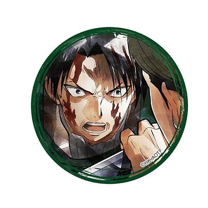 進撃の巨人　リヴァイ　キャラバッジコレクション　缶バッジ リヴァイC】 進撃の巨人 キャラバッジコレクション リヴァイ Art-Pic