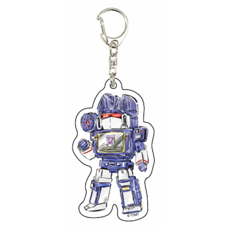 サウンドウェーブ】 アクリルキーホルダー トランスフォーマー 02