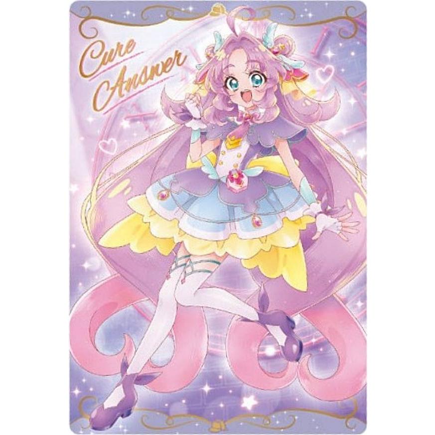 No.01 キュアアンサー (SR スーパーレア) 】プリキュアカード