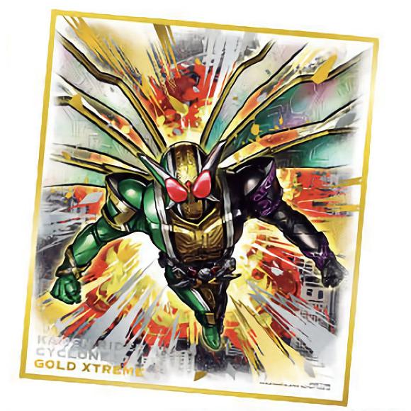 金色 銀色 W箔押し 8 仮面ライダーw サイクロンジョーカーゴールドエクストリーム 仮面ライダー 色紙art 6 052006s227kr08 トレカショップ Lead 通販 Yahoo ショッピング