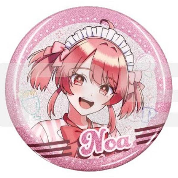 のあ】カラフルピーチ ラメキラカンバッジコレクション ダイナー