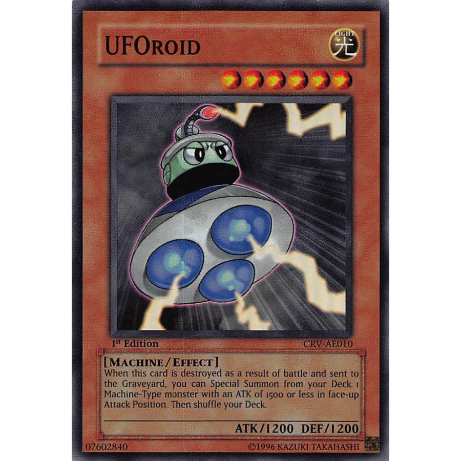 プレイ用】遊戯王 CRV-AE010 ユーフォロイド UFOroid(英語版 【アジア 