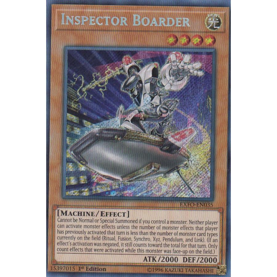 unlimited】遊戯王 EXFO-EN035 インスペクト・ボーダー Inspector 