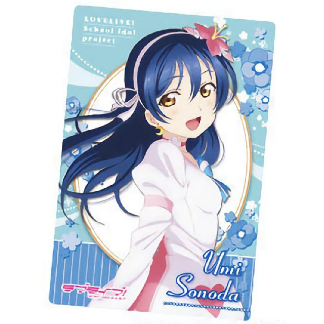 日本限定 04 園田海未 (ブロマイドカード/僕たちはひとつの光 ver ヴァイスシュヴァルツ