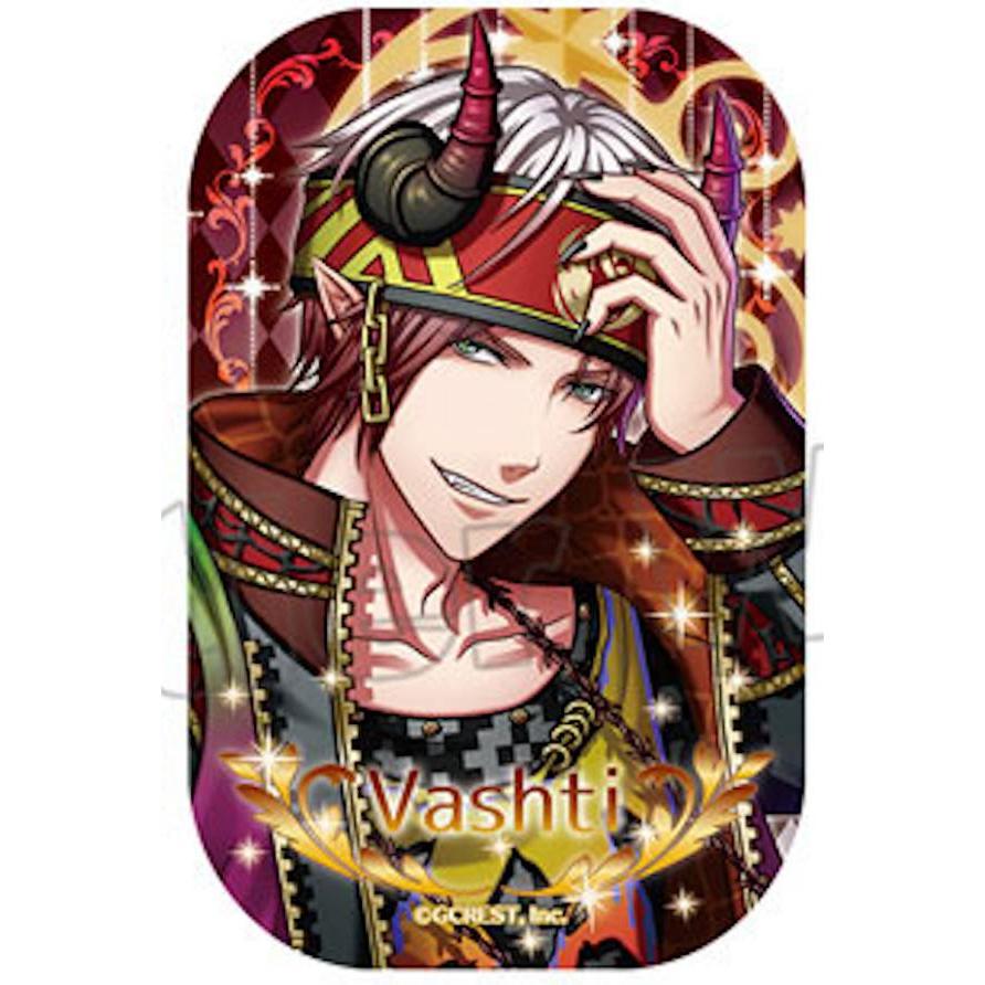 ヴァスティ 夢王国と眠れる100人の王子様 トレーディング覚醒王子スクエア缶バッジ 月ver 第2弾 s0ynt2 トレカショップ Lead 通販 Yahoo ショッピング