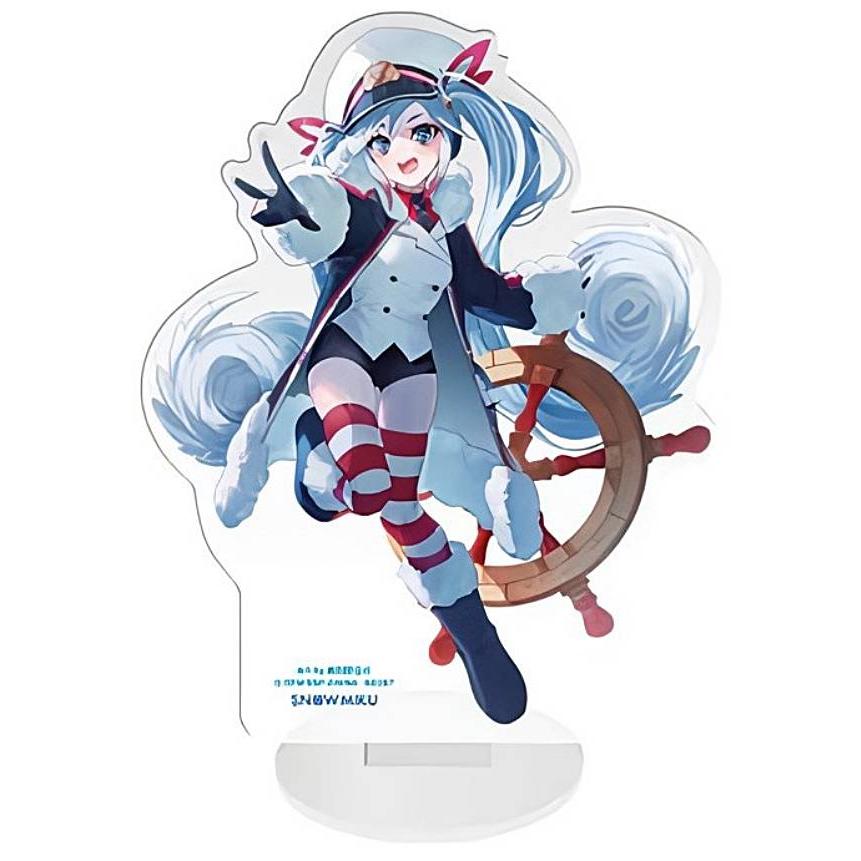 初音ミク アクリルスタンド アクスタ プロセカ 雪ミク くじ レース コンビニ 初音ミク アクリルスタンド アクスタ プロセカ 雪ミク くじ