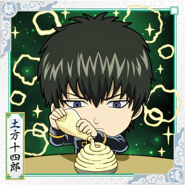 銀魂 1-06 土方十四郎 (レア) 】 にふぉるめーしょん 銀魂