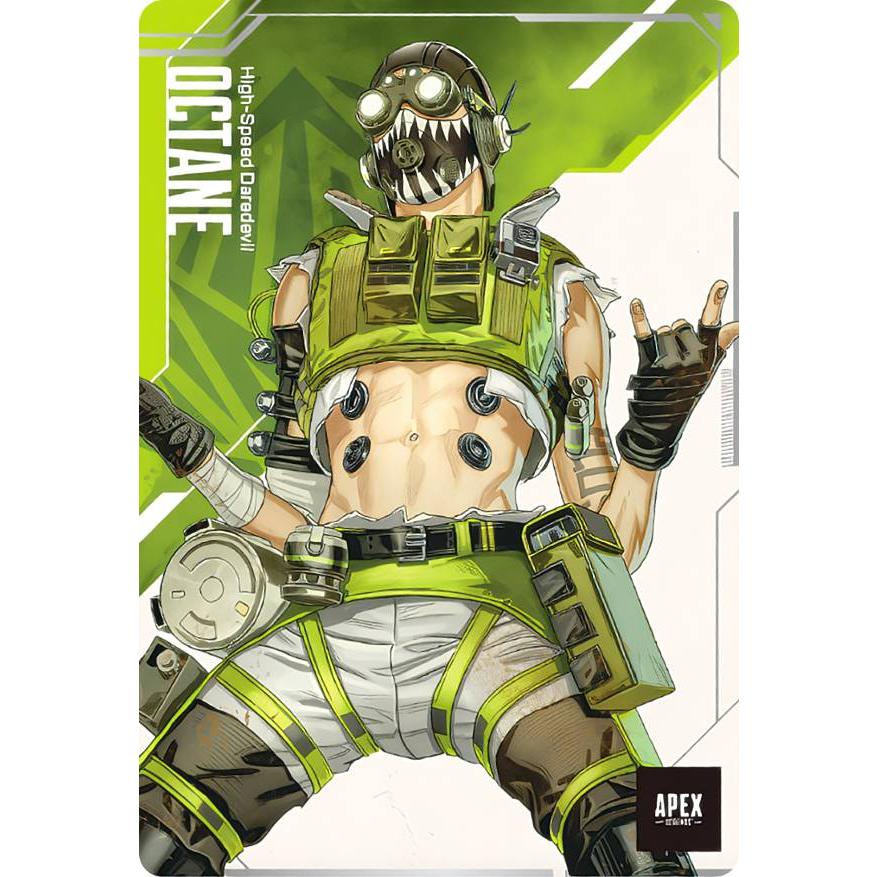 No.09 オクタン (C コモンカード) 】 Apex Legends(TM) Wafers