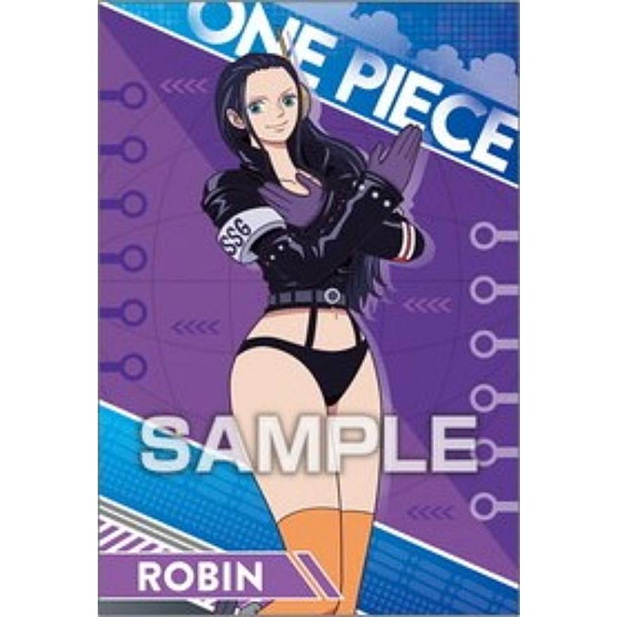 08.ニコ・ロビン】ワンピース ブロマイドガム エッグヘッド編 : トレカ