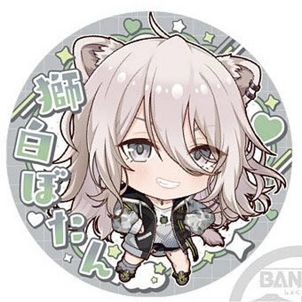 獅白ぼたん】ホロライブプロダクション 缶バッジスナック vol.1 ※缶