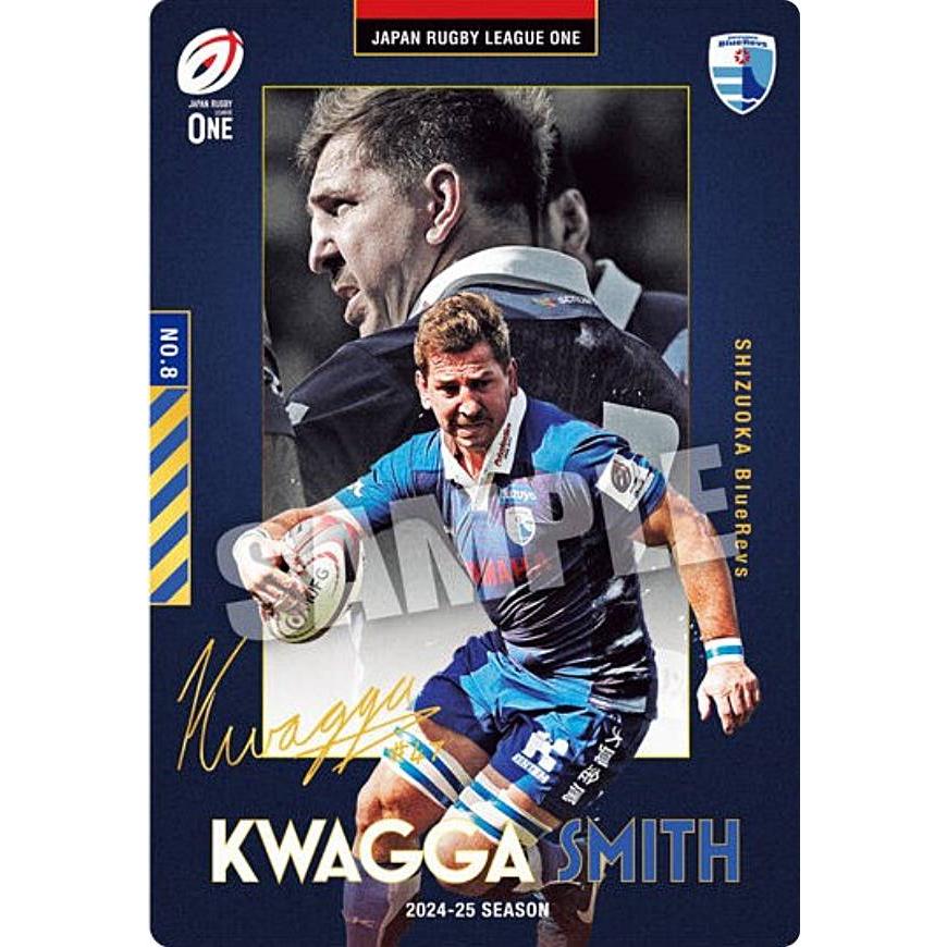 箔押しサイン] 1-29 クワッガ・スミス/静岡ブルーレヴズ (R レア