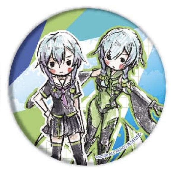 乾沙希】 缶バッジ 蒼の彼方のフォーリズム 01 グラフアートデザイン