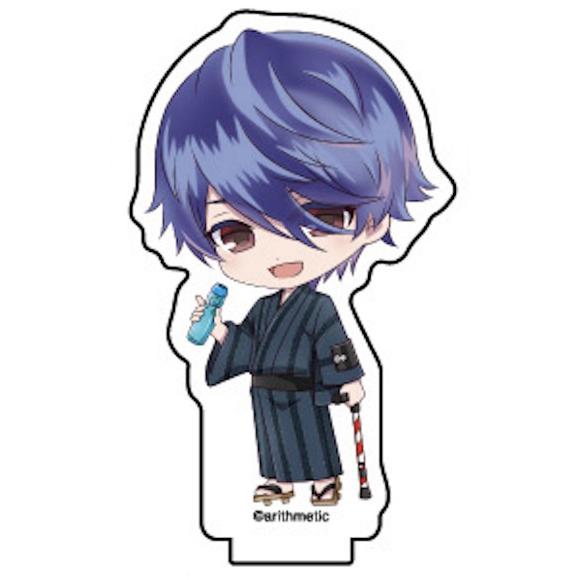桜坂悠翔】 アクリルぷちスタンド Blackish House 01 浴衣Ver
