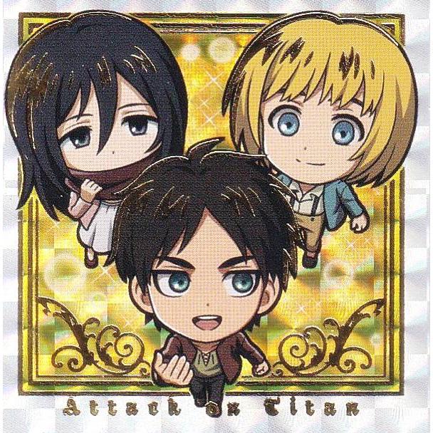 進撃1-28 エレン＆ミカサ＆アルミン (少年期) (シークレット