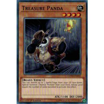 遊戯王 Cotd En032 トレジャー パンダー 英語版 1st Edition ノーマル 新品 mu33 トレカショップ Lead 通販 Yahoo ショッピング