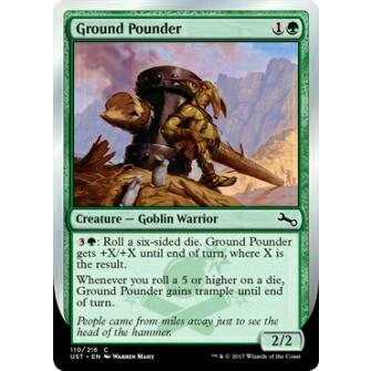 マジックザギャザリング英語版 MTG UST EN 110 Ground Pounder