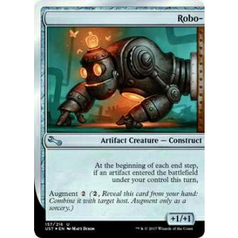 マジックザギャザリング英語版 MTG UST EN 157 Robo- ロボ(英語