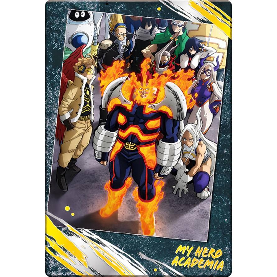 爆豪勝己 ヒロアカ 箔押し缶バッジ アニメ7期 ビジュアル かっちゃん