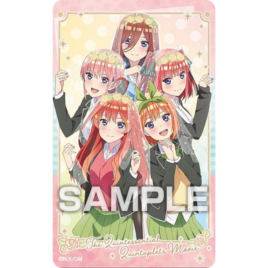 五つ子(ベールスタイル)】五等分の花嫁∽ デコステッカー2 ガムつき