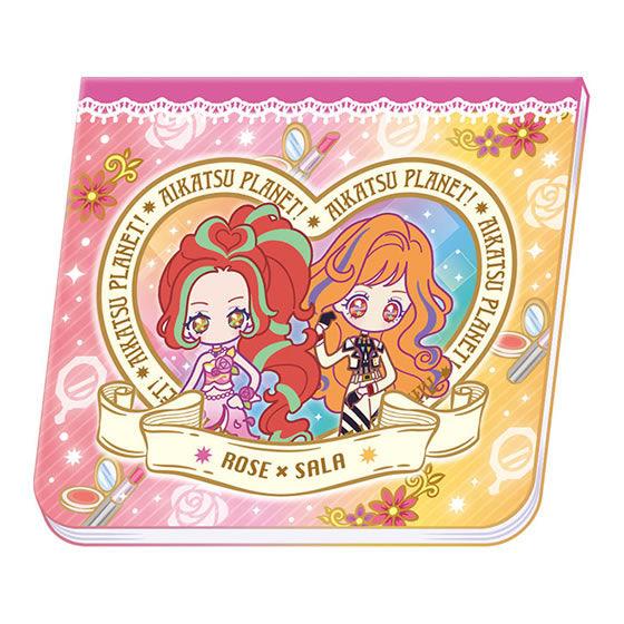 ローズ＆サラ】 アイカツプラネット！ ミニメモコレクション