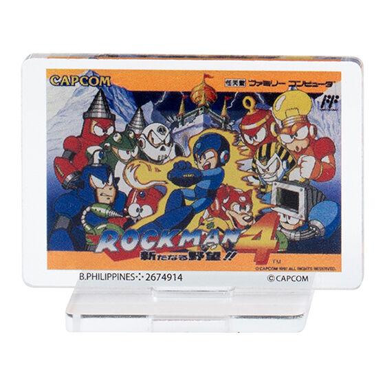 ロックマン4パッケージ】ロックマン ゲーム情景アクリルスタンド