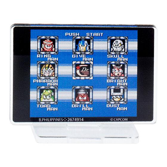 【ロックマン4ステージセレクト】ロックマン ゲーム情景アクリルスタンド | 