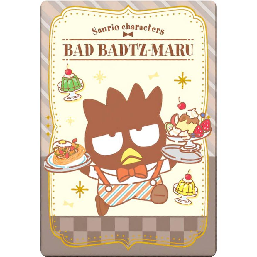 レア sanrio サンリオ EIKOH エイコー バッドばつ丸 希少 10.バッドばつ丸】 サンリオキャラクターズ ウエハース4 : トレカ