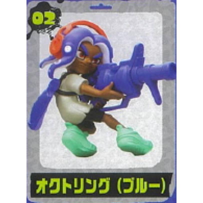 02.オクトリング (ブルー)】チョコエッグ スプラトゥーン3 : トレカ 