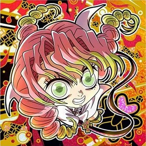 鬼滅の刃　甘露寺蜜璃　ぱしゃこれ　ウエハース 箔押し仕様] 鬼滅13-23 甘露寺蜜璃 ( 極レア) 】にふぉるめー