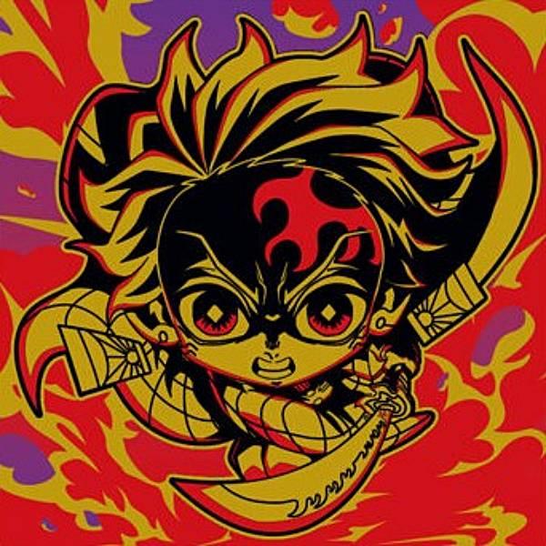 箔押し仕様] 鬼滅13-28 竈門炭治郎 ( 無限レア) 】にふぉるめーしょん