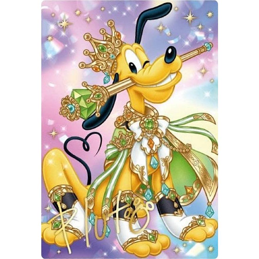 箔押し仕様] 3.プルート (スペシャルアートカード)】Disney Characters