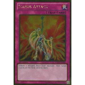 ゴッドバードアタック　英語版 遊戯王 PGLD-EN080 ゴッドバードアタック(英語版 1st,unlimitedの区別