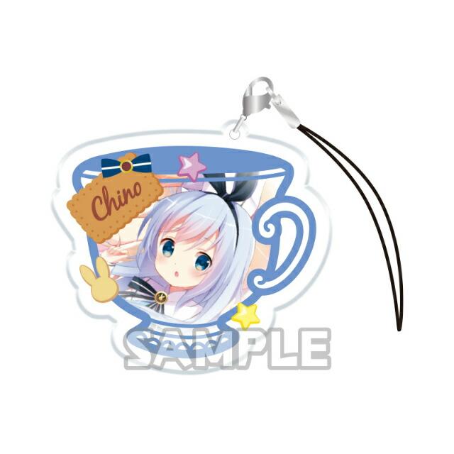 ご注文はうさぎですか？？　チノ　アクリルストラップ チノ】 ご注文はうさぎですか?? アクリルストラップ : トレカショップ