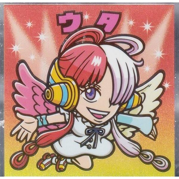 No.19 ウタ】 ビックリマンチョコ ワンピースマンチョコRED : トレカ