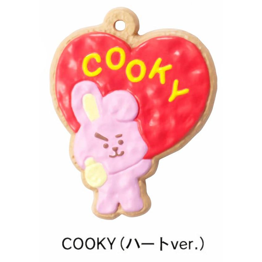 COOKY（ハートver.）】 BT21 クッキーチャームコット2 : トレカ