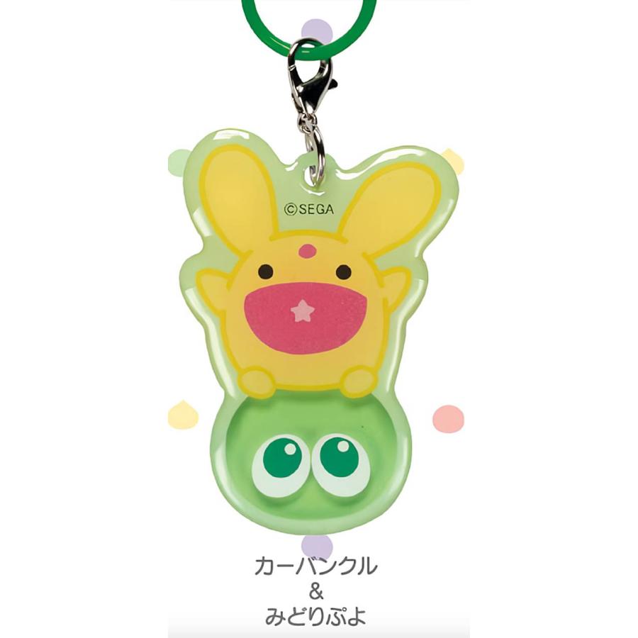 カーバンクル＆みどりぷよ】 ぷよぷよベビー マーカーアクセサリー