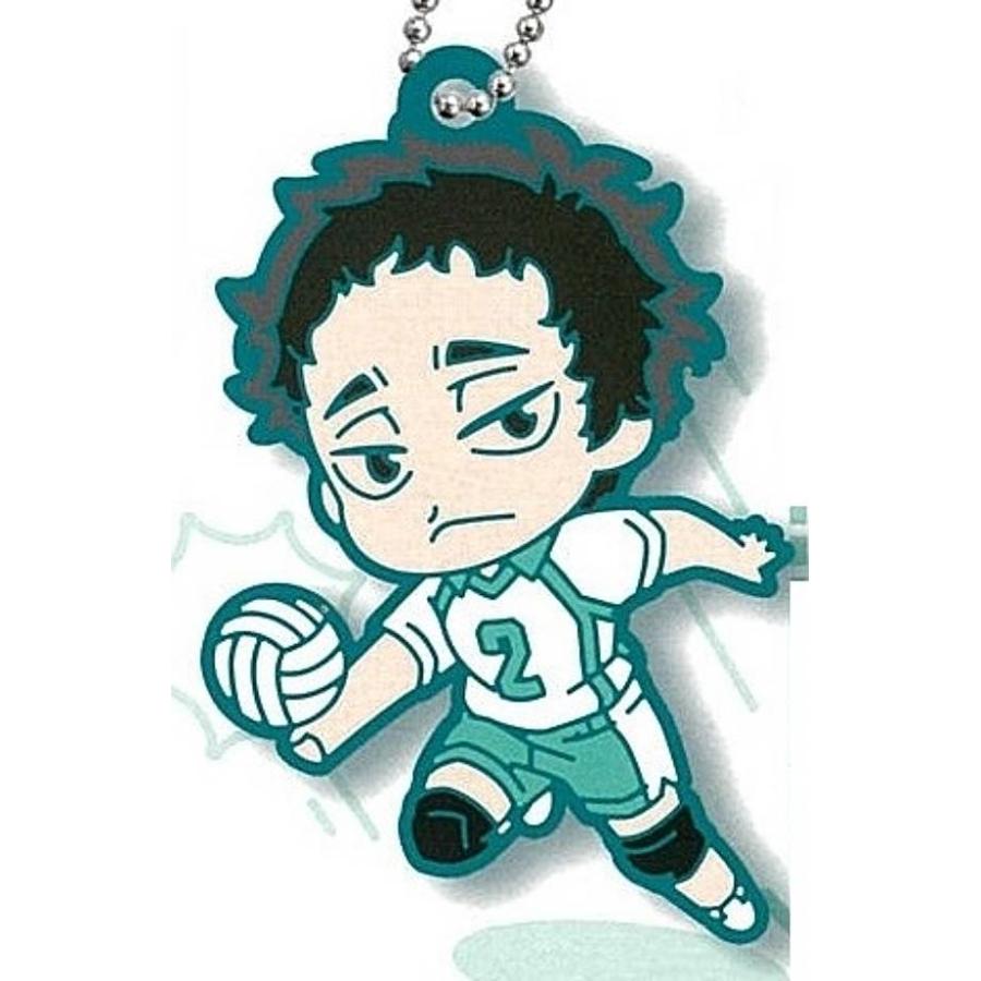 松川一静】でふぉラバ! ハイキュー!! 青葉城西高校 キーホルダー