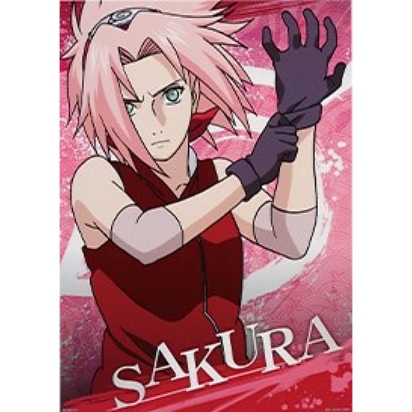 F賞 春野サクラ (クリアポスター サイズ：A3) 】一番くじ NARUTO