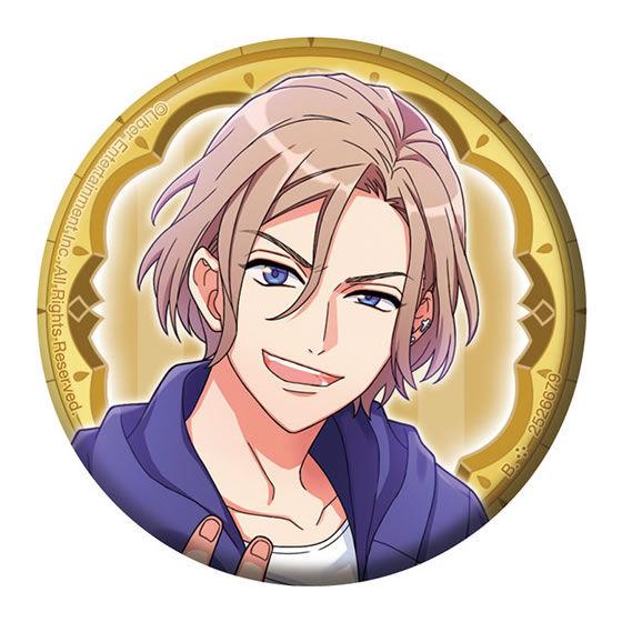 摂津万里 缶バッジ 摂津 万里】 A3！ カプセル缶バッジコレクション Vol.6 : トレカ