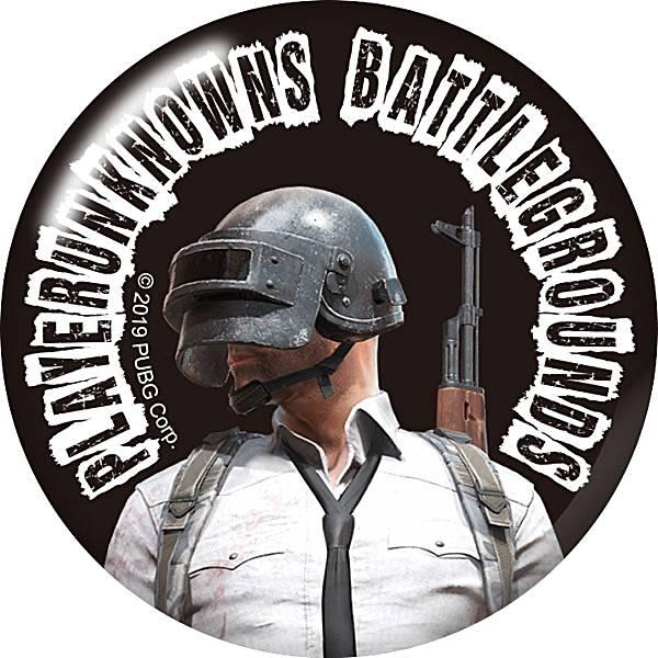 【プレイヤー(1)】 PlayerUnknown’s Battlegrounds PUBG 缶バッジ | 
