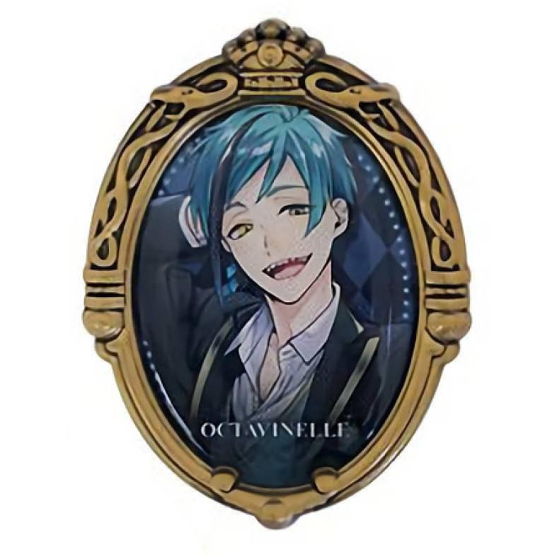 ツイステ　ブローチ　フロイド　ジェイド フロイド・リーチ】 ツイステッドワンダーランド トレーディング