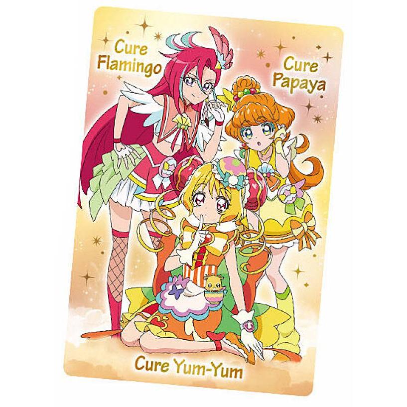 ポケモンアニメコレクション2枚セット P07 キュアヤムヤム＆キュアフラミンゴ＆キュアパパイヤ
