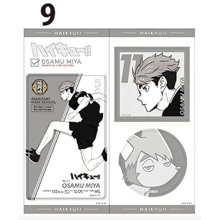 ハイキュー 宮治 最強ジャンプ ステッカー 50枚 ハイキュー 宮治 最強