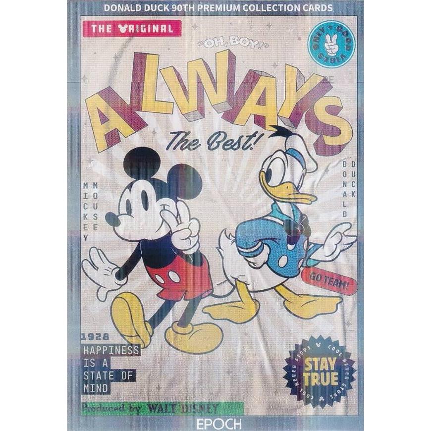 シルバー箔 198/299] 43P ドナルド・ダック, ミッキーマウス