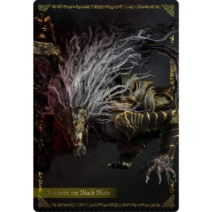 金色箔押し仕様] ERT-9 黒き剣のマリケス (ELDEN RING) 】エルデン